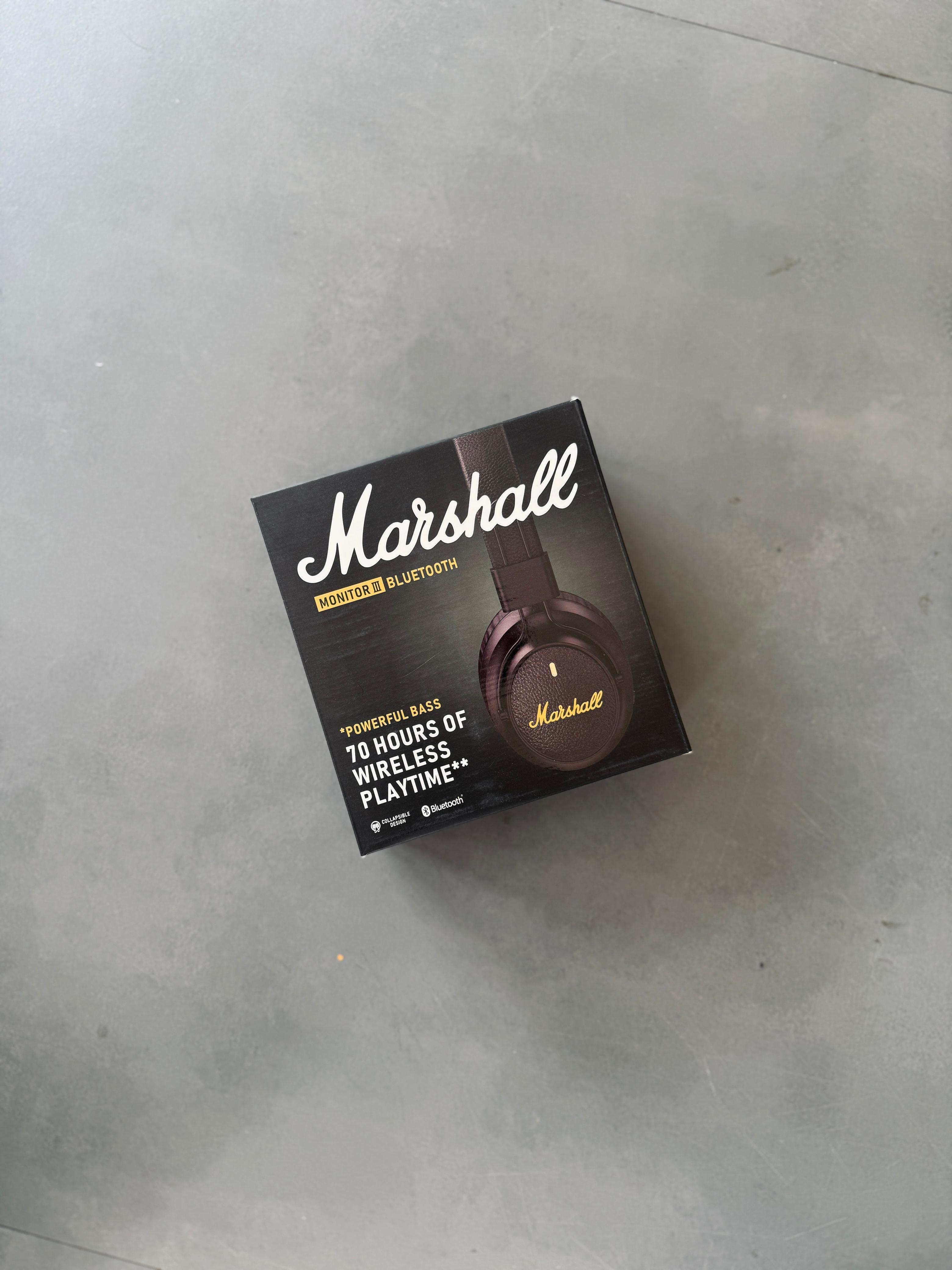 Marshall Monitor III Bluetooth Headphones